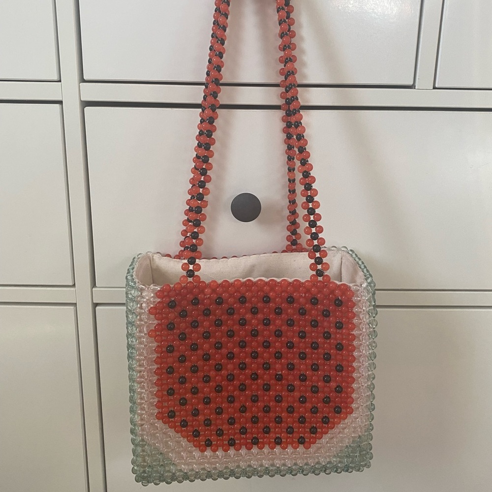 Beaded Watermelon bag